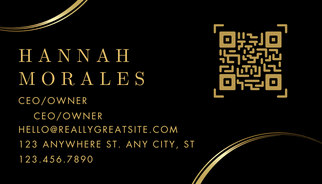 Carte de visite design digital connectée avec QR code Carte de visite design digital connectée avec QR code